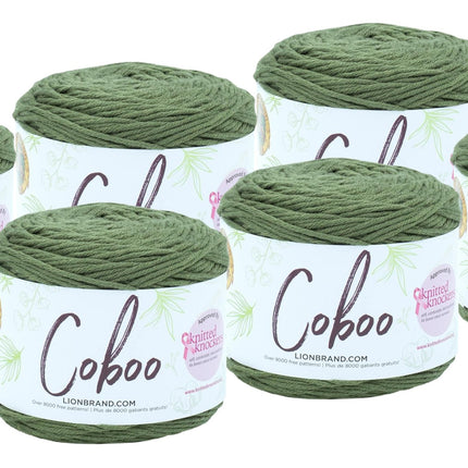Lion Brand Yarn - Coboo - 6 Pack