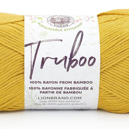 Lion Brand Yarn - Truboo - 6 Pack with Needle Gauge