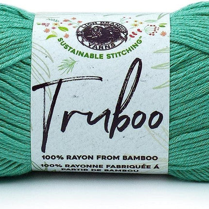 Lion Brand Yarn - Truboo - 6 Pack with Needle Gauge
