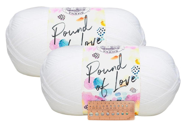 Lion Brand Yarn - Pound of Love - 2 Pack