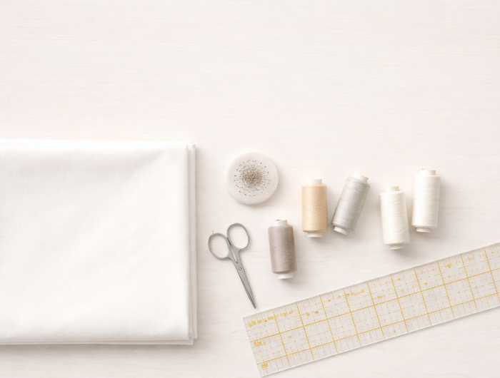 Simple sewing and quilting supplies for everyday projects