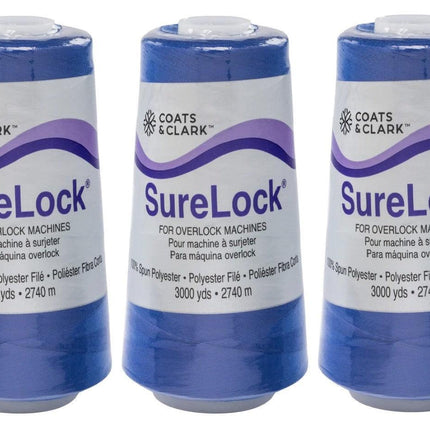 Coats & Clark - SureLock Serger Thread - 3 Pack