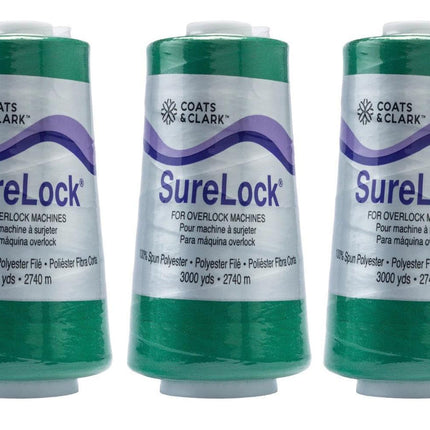 Coats & Clark - SureLock Serger Thread - 3 Pack