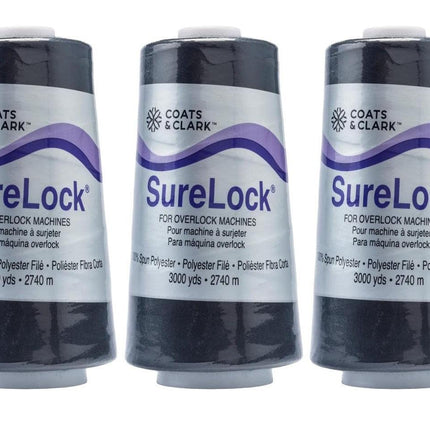 Coats & Clark - SureLock Serger Thread - 3 Pack