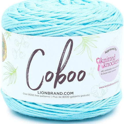 Lion Brand Yarn - Coboo -6 Pack with Pattern Cards