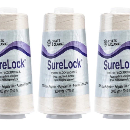 Coats & Clark - SureLock Serger Thread - 3 Pack