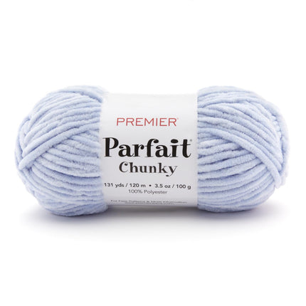 Premier Yarns Parfait Chunky Chenille Yarn - 3 Pack with Tapestry Needles, Super Bulky #6, Oeko-TEX Certified, 131 Yards Each (Parent)