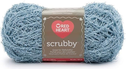 Red Heart Scrubby Yarn - 6 Skein Assortment (Waves)