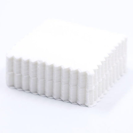 Threadsmith - 2.5 inch Mini Charm Pack - 84 Precut Cotton Fabric Squares (White)