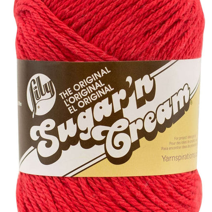 Lily Sugar 'n Cream Yarn - 100% Cotton - Assortment (Red Barn)
