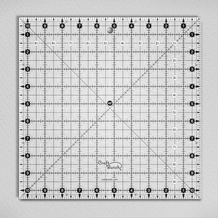 Craft Bunch - Non-Slip Square Quilt Template Rulers - Multiple Sizes