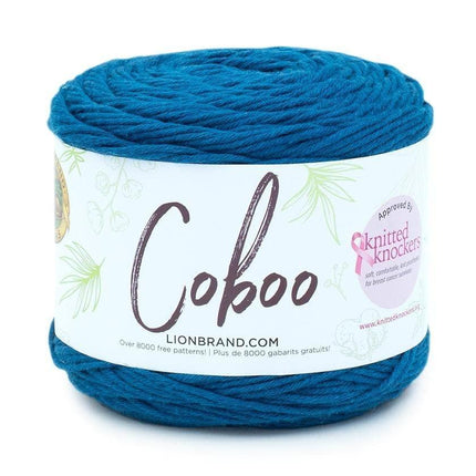 Lion Brand Yarn - Coboo -6 Pack with Pattern Cards