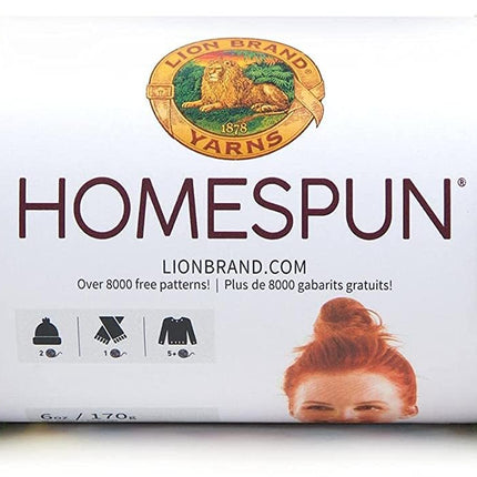 Lion Brand Yarn - Homespun - 3 Pack Assortment (Holiday)