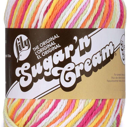 Lily Sugar 'n Cream Yarn Assortment - 100% Cotton Worsted #4 (Daffodil)