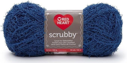 Red Heart Scrubby Yarn - 6 Skein Assortment (Waves)