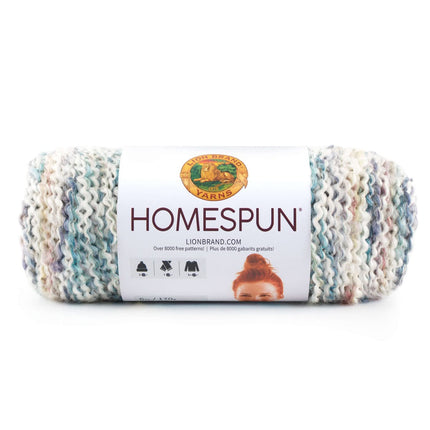 Lion Brand Yarn - Homespun - 3 Pack with Needle Gauge (Windsor)