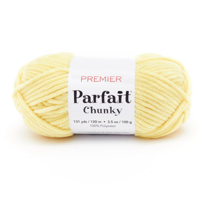Premier Yarns Parfait Chunky Chenille Yarn - 3 Pack with Tapestry Needles, Super Bulky #6, Oeko-TEX Certified, 131 Yards Each (Parent)