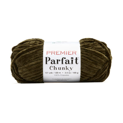 Premier Yarns Parfait Chunky Chenille Yarn - 3 Pack with Tapestry Needles, Super Bulky #6, Oeko-TEX Certified, 131 Yards Each (Parent)