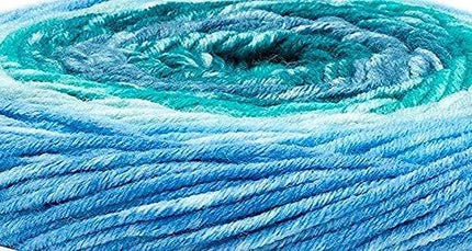 Lion Brand Yarn -Mandala Ombre - 6 Pack with Needle Gauge