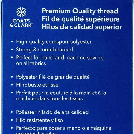 Coats & Clark Dual Duty XP Thread Set – 9 Spools, 125 Yards Each – All-Purpose Polyester Thread for Sewing Machines and Hand Stitching – Assorted Colors