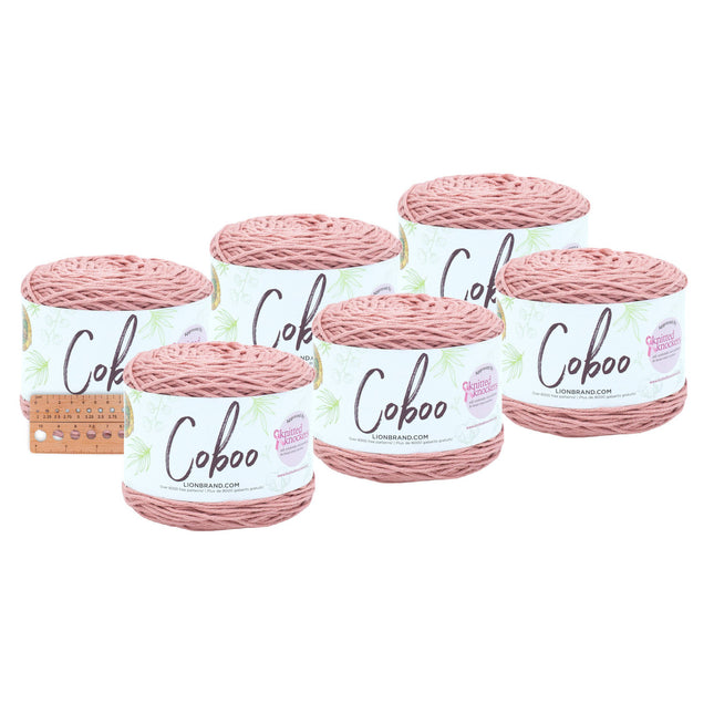 Lion Brand Yarn - Coboo - 6 Pack