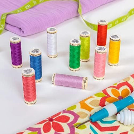 A&E GUTERMANN CONSUMER DIV Pastels Gutermann Sew-All Polyester Thread Set-10 Spools