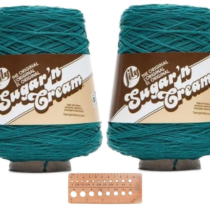Lily Sugar 'n Cream Cotton Yarn - 2 Cones