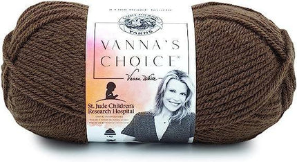 Lion Brand Yarn - Vanna's Choice - 6 Pack Assortment with Needle Gauge (Autumn)