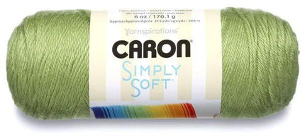 Caron Simply Soft Yarn Assortment (Greenery)