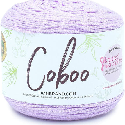 Lion Brand Yarn - Coboo -6 Pack with Pattern Cards
