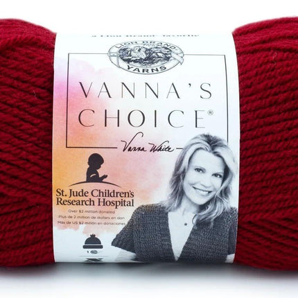 Lion Brand Yarn - Vanna's Choice - 6 Pack Assortment with Needle Gauge (Autumn)
