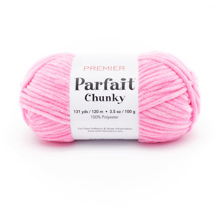 Premier Yarns Parfait Chunky Chenille Yarn - 3 Pack with Tapestry Needles, Super Bulky #6, Oeko-TEX Certified, 131 Yards Each (Parent)