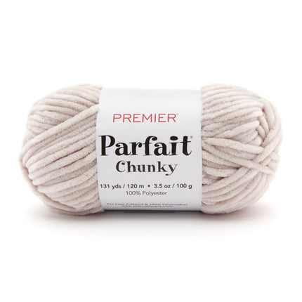 Premier Yarns Parfait Chunky Chenille Yarn - 3 Pack with Tapestry Needles, Super Bulky #6, Oeko-TEX Certified, 131 Yards Each (Parent)