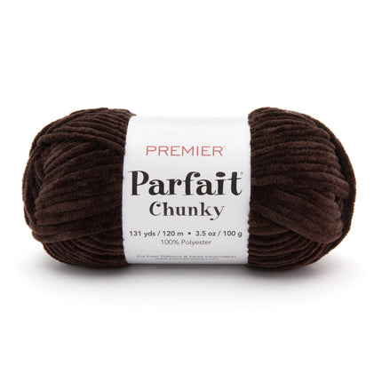 Premier Yarns Parfait Chunky Chenille Yarn - 3 Pack with Tapestry Needles, Super Bulky #6, Oeko-TEX Certified, 131 Yards Each (Parent)
