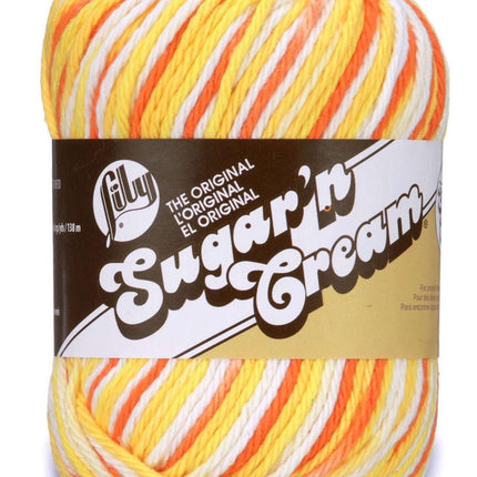 Lily Sugar 'n Cream Yarn Assortment - 100% Cotton (Creamsicle)