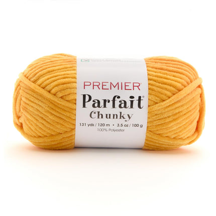 Premier Yarns Parfait Chunky Chenille Yarn - 3 Pack with Tapestry Needles, Super Bulky #6, Oeko-TEX Certified, 131 Yards Each (Parent)