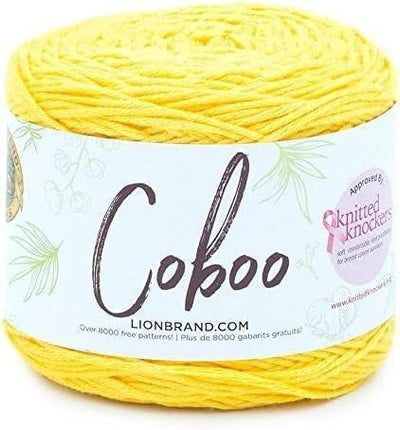 Lion Brand Yarn - Coboo -6 Pack with Pattern Cards