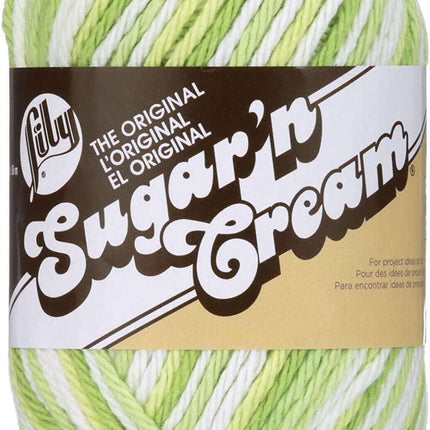 Lily Sugar 'n Cream Yarn - 100% Cotton - Assortment (Forest)