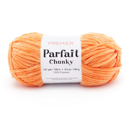 Premier Yarns Parfait Chunky Chenille Yarn - 3 Pack with Tapestry Needles, Super Bulky #6, Oeko-TEX Certified, 131 Yards Each (Parent)