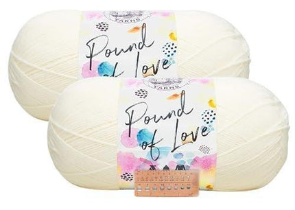 Lion Brand Yarn - Pound of Love - 2 Pack