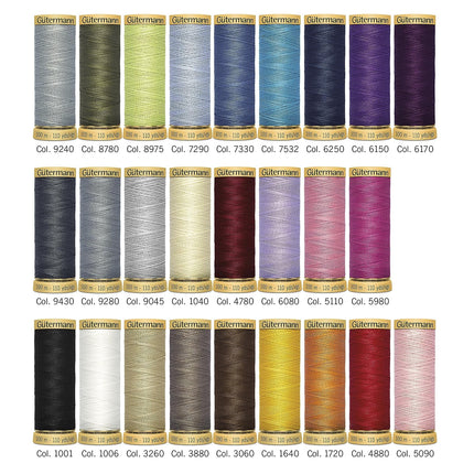 Gutermann Spool Box 26 Cotton Thread Set, Assorted Colors