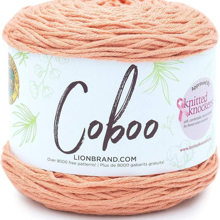 Lion Brand Yarn - Coboo -6 Pack with Pattern Cards