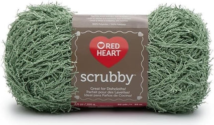 Red Heart Scrubby Yarn - 6 Skein Assortment (Waves)