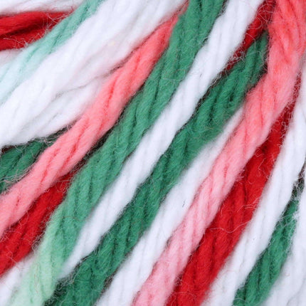 Lily Sugar n' Cream Holiday Cone Bundle 2-Pack 100% Cotton Medium 4 Worsted (Red, White, Green)