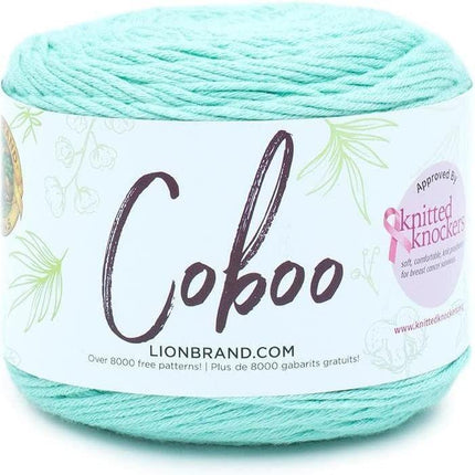Lion Brand Yarn - Coboo -6 Pack with Pattern Cards
