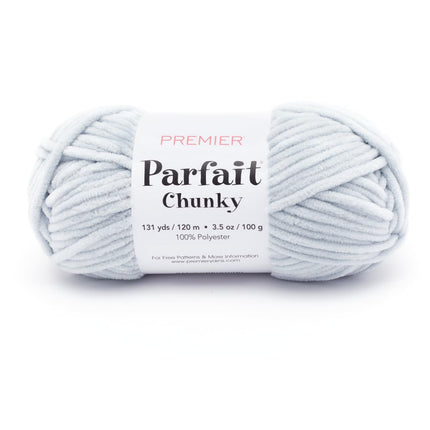 Premier Yarns Parfait Chunky Chenille Yarn - 3 Pack with Tapestry Needles, Super Bulky #6, Oeko-TEX Certified, 131 Yards Each (Parent)