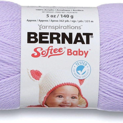 Bernat Softee Baby Yarn - 6 Color Assortment (Mix 1)