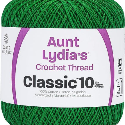 Coats & Clark Aunt Lydia's Crochet Thread Cotton Classic 10-6 Skein Assortment (Ocean)