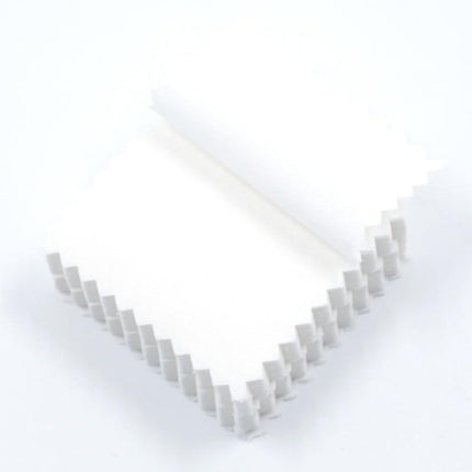 Threadsmith - 2.5 inch Mini Charm Pack - 84 Precut Cotton Fabric Squares (White)