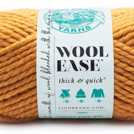 Lion Brand Yarn - Wool-Ease Thick & Quick - 3 Skein Assortment (Autumn)